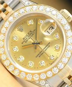 Fantastic Replica Rolex Lady-datejust 69173 Caliber 2135 Automatic Movement 26mm Steel Case Womens Watch