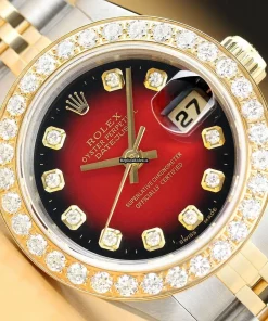 Fabulous Replica Rolex Lady-datejust 69173 Caliber 2135 Automatic Movement 26mm Steel Case Womens Watch