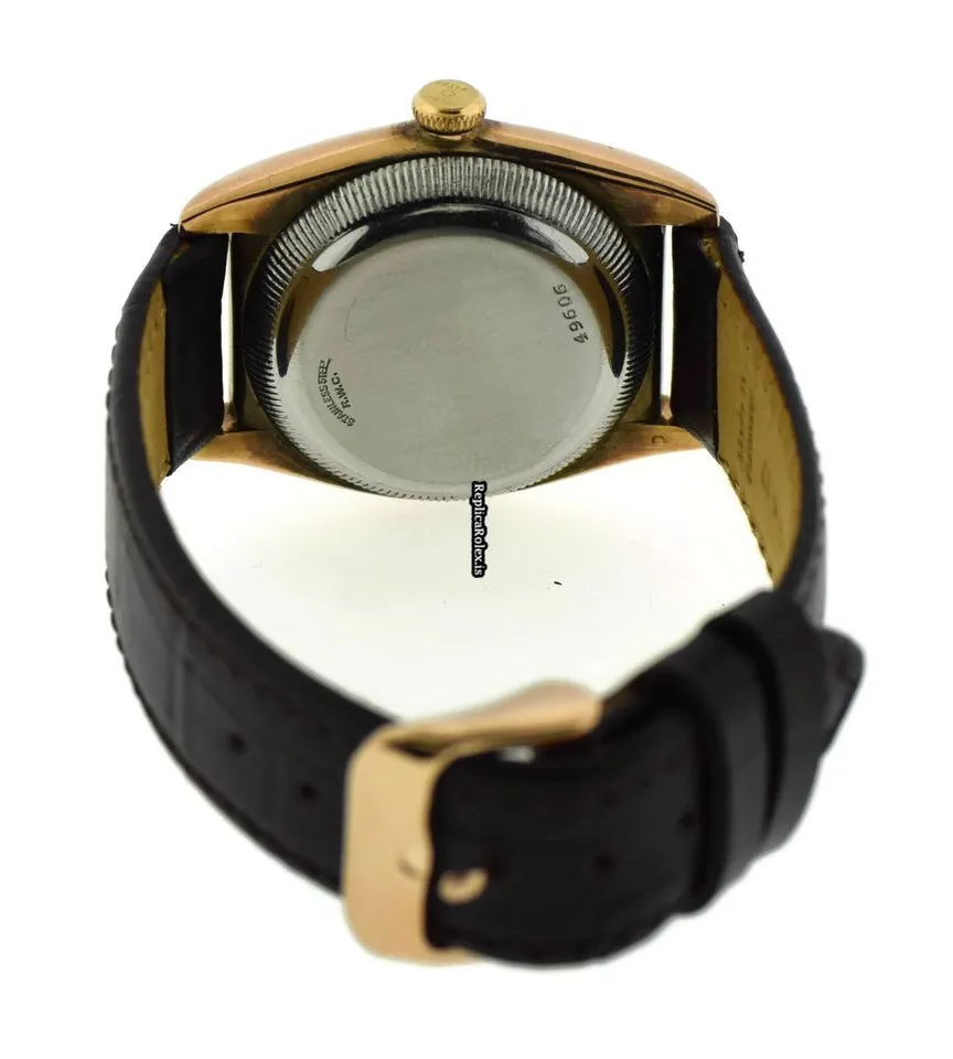 Offering Replica Rolex Bubble Back 3696 Automatic Movement 32mm Gold/steel Case Mens/unisex Watch - Image 2