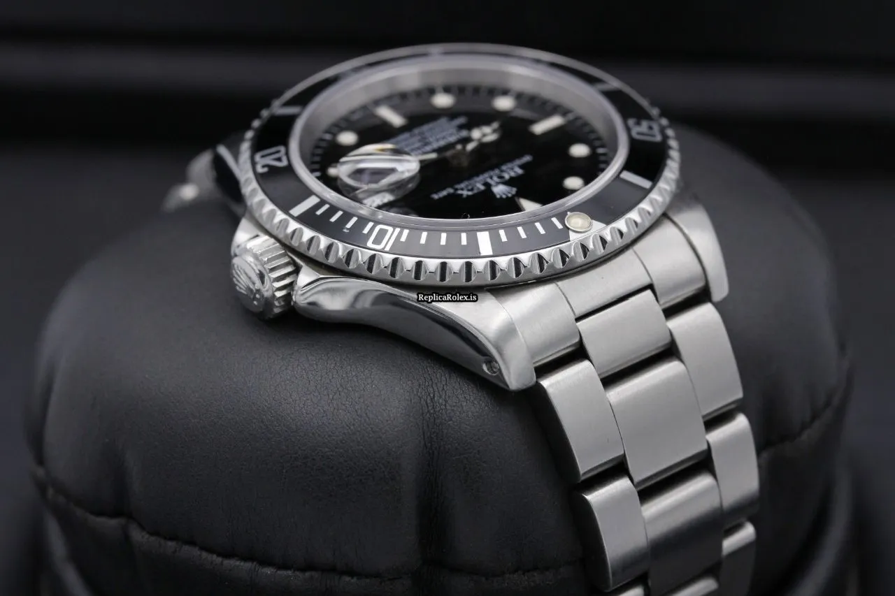 Excellent Fake Rolex Submariner Date 16610 40mm Steel Case Watch - Image 4