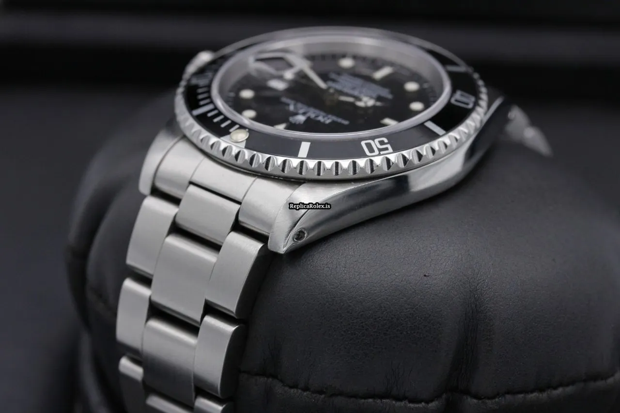 Excellent Fake Rolex Submariner Date 16610 40mm Steel Case Watch - Image 7
