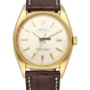 Amazing Replica Rolex Bubble Back 6105 Automatic Movement 36mm Yellow Gold Case Mens/unisex Watch