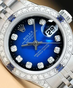 Trustworthy Replica Rolex Lady-datejust 69174 Caliber 2135 Automatic Movement 26mm Steel Case Womens Watch