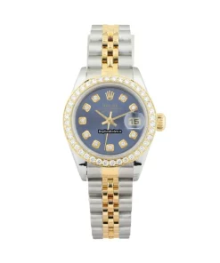 Terrific Replica Rolex Lady-datejust 69173 Caliber 2135 Automatic Movement 26mm Gold/steel Case Womens Watch