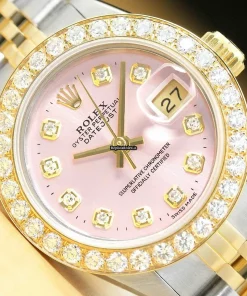 Mind-boggling Replica Rolex Lady-datejust 69173 Caliber 2135 Automatic Movement 26mm Steel Case Womens Watch