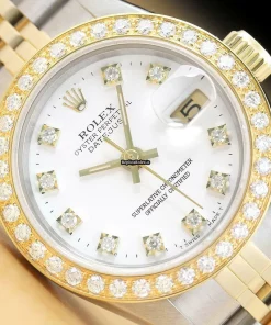 Wonderful Replica Rolex Lady-datejust 69173 Caliber 2135 Automatic Movement 26mm Steel Case Womens Watch