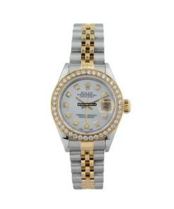 Fabulous Replica Rolex Lady-datejust 69173 Caliber 2135 Automatic Movement 26mm Gold/steel Case Womens Watch