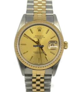 Excellent Replica Rolex Oyster Perpetual Date 15223 Caliber 3135 Automatic Movement 34mm Gold/steel Case Mens/unisex Watch