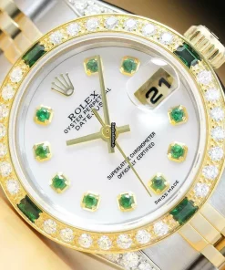 Fantastic Replica Rolex Lady-datejust 69173 Caliber 2135 Automatic Movement 26mm Steel Case Womens Watch