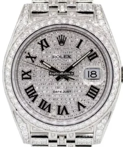 Lovely Fake Rolex Datejust 126300 Automatic Movement 41mm Steel Case Watch