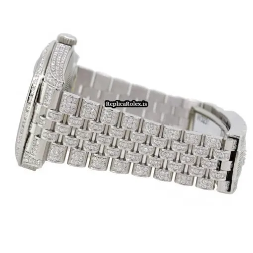 Lovely Fake Rolex Datejust 126300 Automatic Movement 41mm Steel Case Watch - Image 2