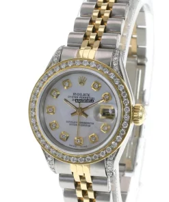 Distinctive Replica Rolex Lady-datejust 69173 Caliber 2135 Automatic Movement 26mm Gold/steel Case Womens Watch