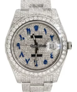 Design Replica Rolex Datejust II 116334 Automatic Movement 41mm Steel Case Watch
