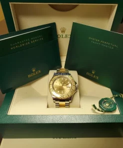 Design Replica Rolex Yacht-master 40 16623 Caliber 3135 Automatic Movement 40mm Gold/steel Case Mens/unisex Watch