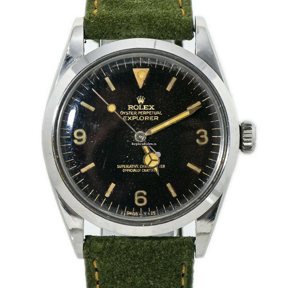 Wonderful Fake Rolex Explorer 1016 Automatic Movement 36mm Steel Case Mens/unisex Watch - Image 2