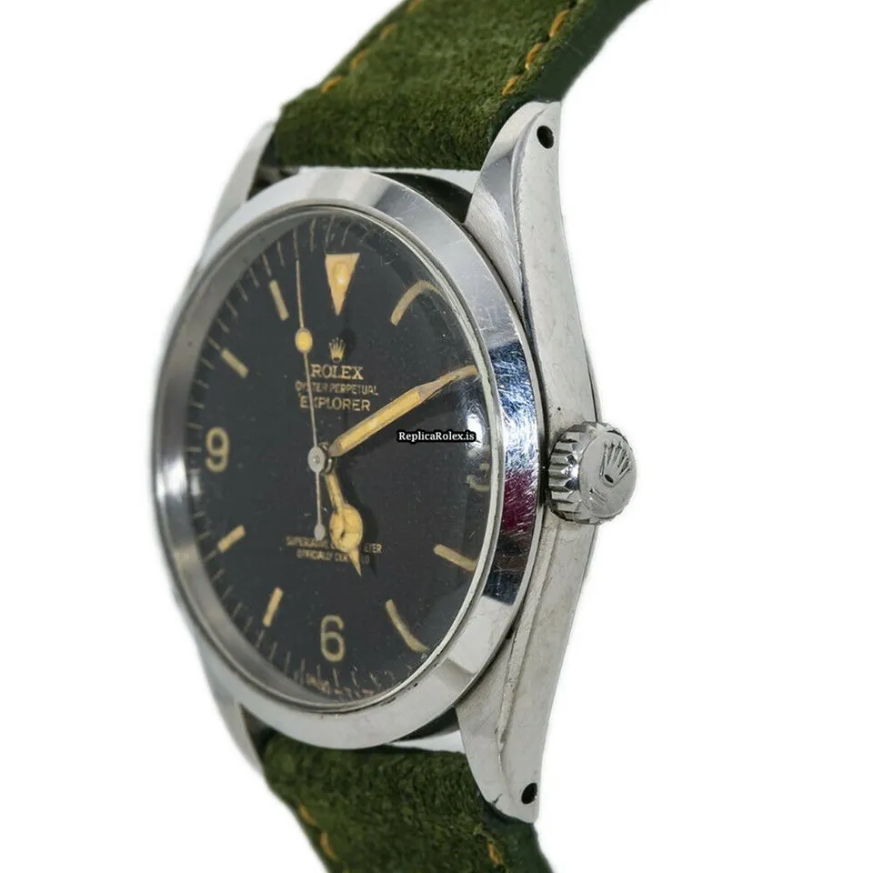 Wonderful Fake Rolex Explorer 1016 Automatic Movement 36mm Steel Case Mens/unisex Watch - Image 3