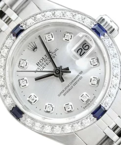 Reliable Fake Rolex Lady-datejust 6917 Caliber 2030 Automatic Movement 26mm Steel Case Womens Watch