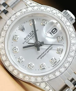 Top Fake Rolex Lady-datejust 6917 Caliber 2030 Automatic Movement 26mm Steel Case Womens Watch