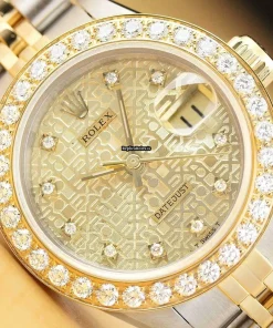 Great Replica Rolex Lady-datejust 69173 Caliber 2135 Automatic Movement 26mm Steel Case Womens Watch