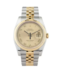 Ideal Replica Rolex Datejust 116233 Caliber 3135 Automatic Movement 36mm Gold/steel Case Mens/unisex Watch