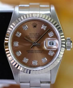 Cool Copy Rolex Lady-datejust 69174 Caliber 2135 Automatic Movement 26mm Steel Case Womens Watch