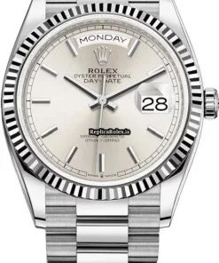 Unique Clone Rolex Day-date 36 128239 Automatic Movement 36mm White Gold Case Watch