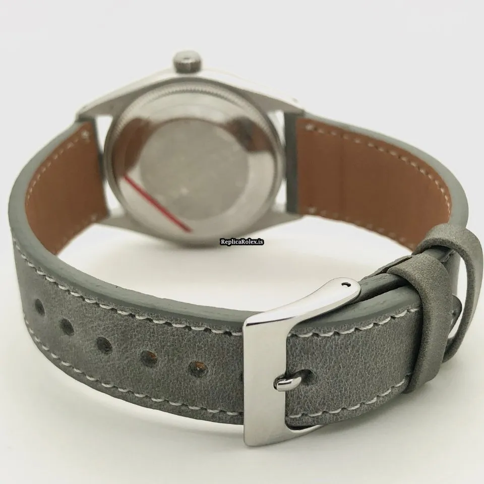 Top Replica Rolex Oyster Perpetual 34 1007 Caliber 1570 Automatic Movement 34mm Steel Case Watch - Image 5