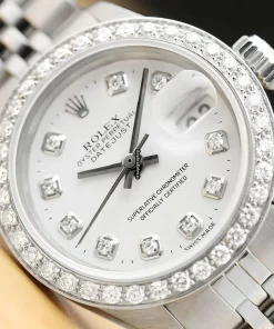 Discount Replica Rolex Oyster Perpetual Lady Date 6916 Caliber 2030 Automatic Movement 26mm Steel Case Womens Watch