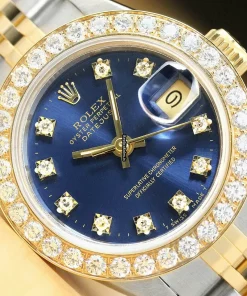 Lovely Imitation Rolex Lady-datejust 69173 Caliber 2135 Automatic Movement 26mm Steel Case Womens Watch