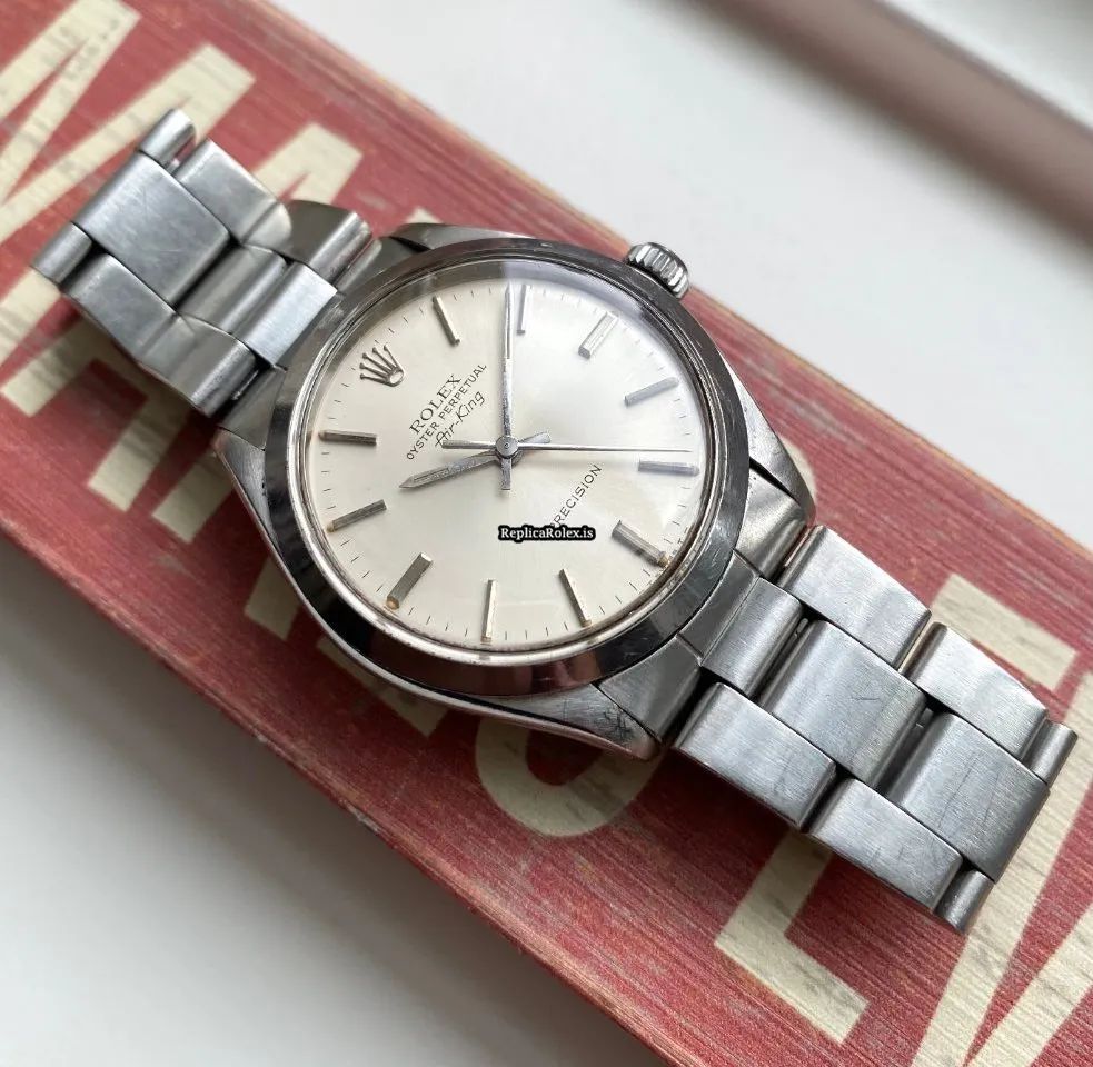Great Replicas Rolex Air King Precision 5500 Caliber 1520 Automatic Movement 34mm Steel Case Mens/unisex Watch