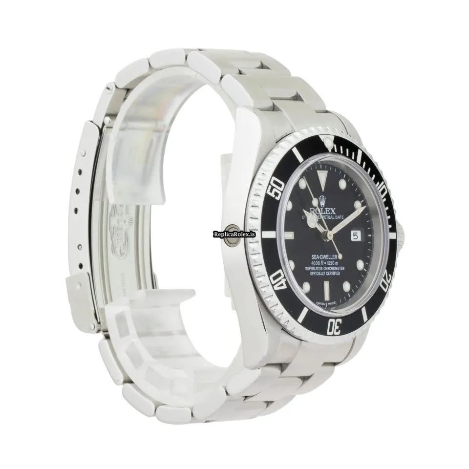 Appealing Replica Rolex Sea-dweller 4000 16600 Caliber 3135 Automatic Movement 40mm Steel Case Mens/unisex Watch - Image 6