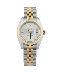 Lovely Fake Rolex Lady-datejust 179173 Caliber 2235 Automatic Movement 26mm Gold/steel Case Womens Watch