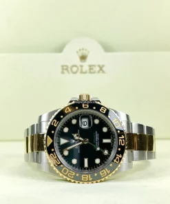 Ideal Replica Rolex Gmt-master II 116713ln Caliber 3186 Automatic Movement 40mm Gold/steel Case Mens/unisex Watch