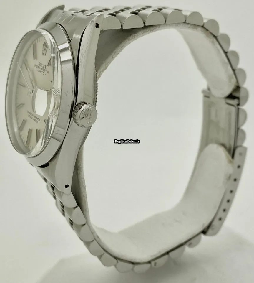 Affordable Fake Rolex Oyster Perpetual Date 15000 Caliber 3035 Automatic Movement 34mm Steel Case Mens/unisex Watch - Image 2