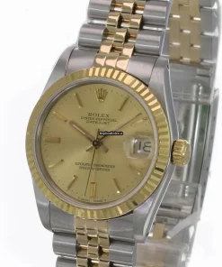 Popular Replica Rolex Lady-datejust 68273 Caliber 2135 Automatic Movement 31mm Gold/steel Case Womens Watch