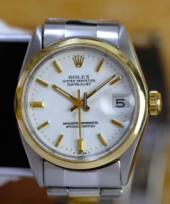 Durable Replica Rolex Datejust 6827 Caliber 2135 Automatic Movement 31mm Yellow Gold Case Watch