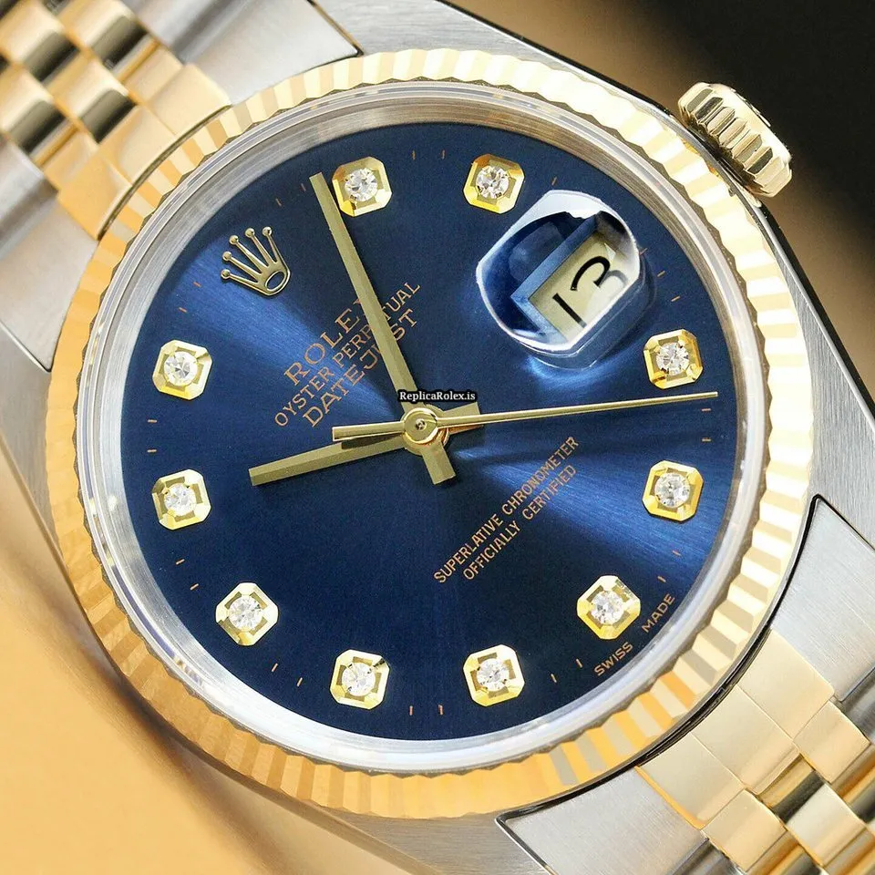Neat Replica Rolex Datejust 16233 Caliber 3135 Automatic Movement 36mm Steel Case Mens/unisex Watch