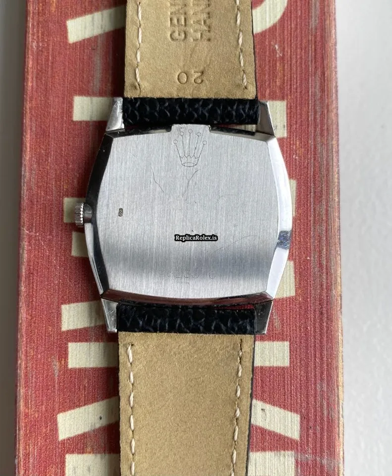 Mind-boggling Fake Rolex Cellini 3805 Caliber 1600 Manual Winding Movement 31mm White Gold Case Mens/unisex Watch - Image 7