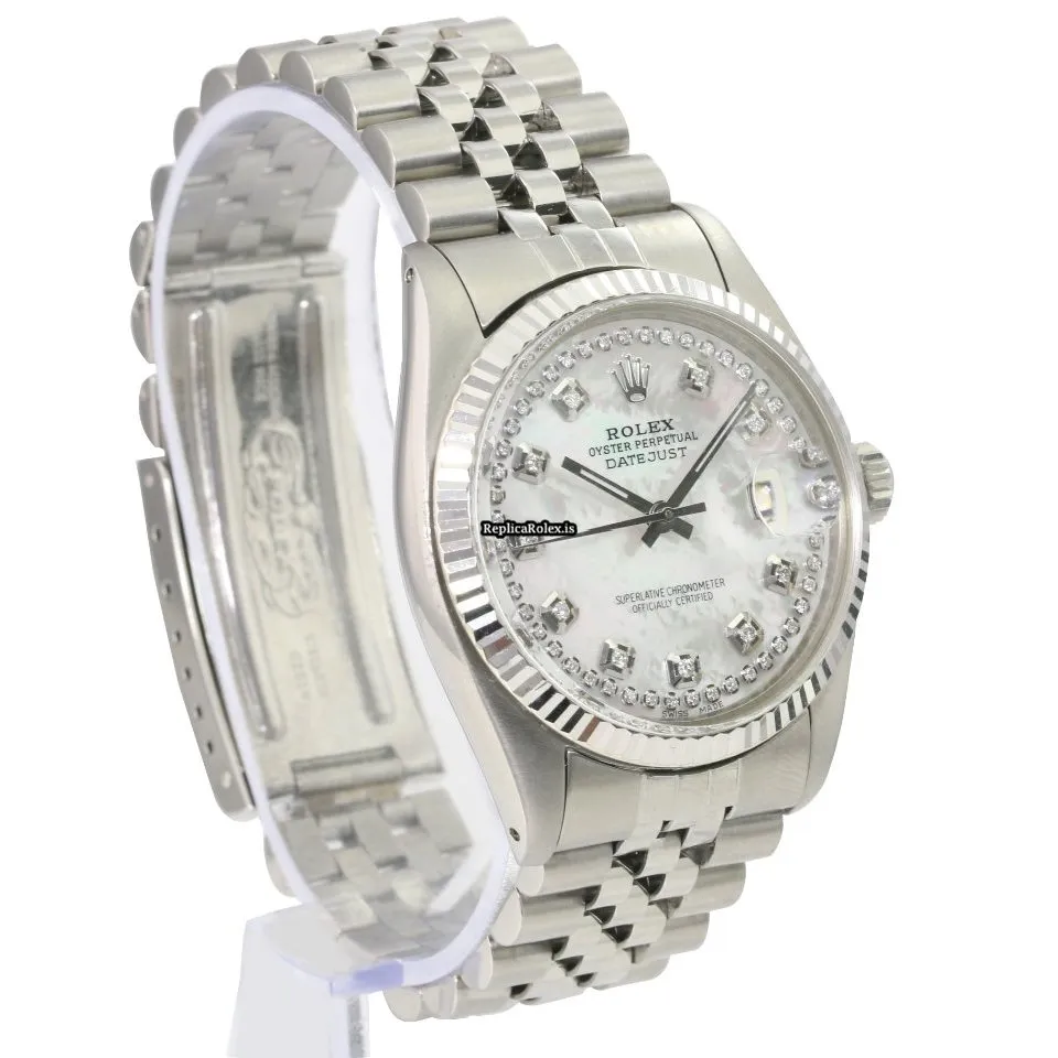 1:1 Fake Rolex Datejust Caliber 3035 Automatic Movement 36mm Steel Case Mens/unisex Watch - Image 10