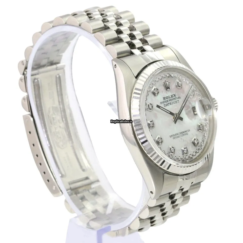 1:1 Fake Rolex Datejust Caliber 3035 Automatic Movement 36mm Steel Case Mens/unisex Watch - Image 11