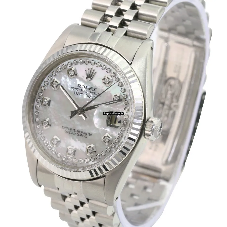 1:1 Fake Rolex Datejust Caliber 3035 Automatic Movement 36mm Steel Case Mens/unisex Watch - Image 3