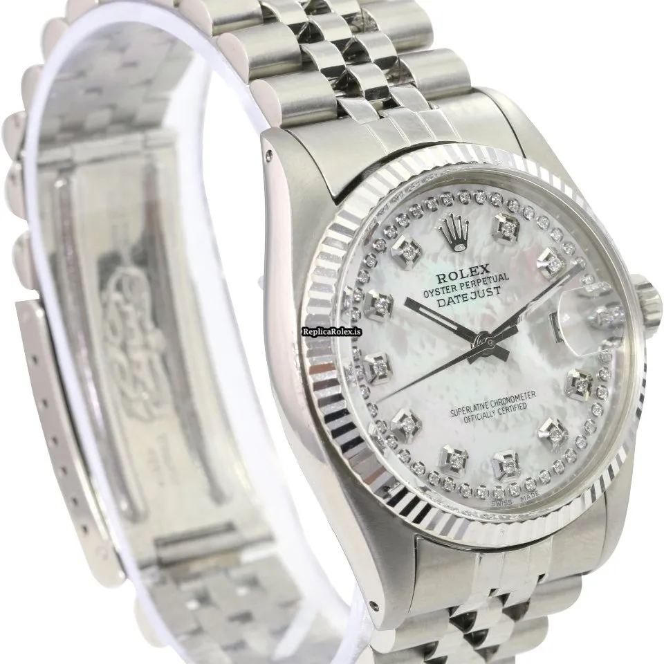 1:1 Fake Rolex Datejust Caliber 3035 Automatic Movement 36mm Steel Case Mens/unisex Watch - Image 6