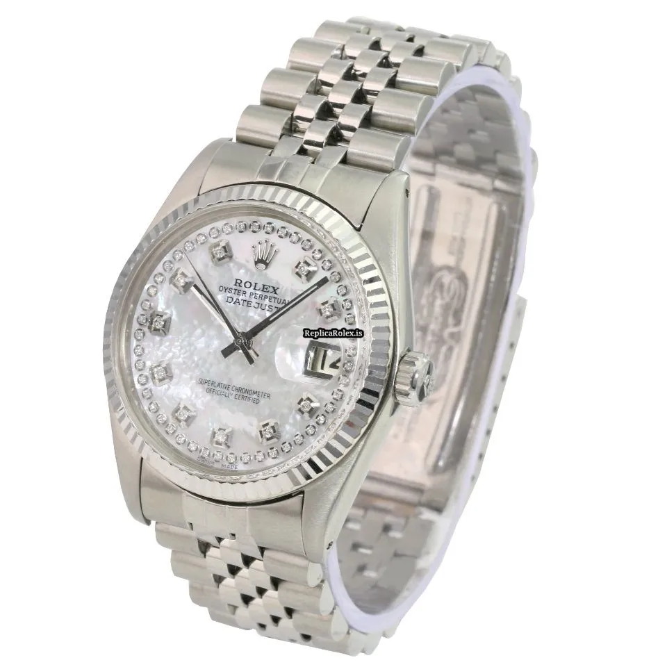1:1 Fake Rolex Datejust Caliber 3035 Automatic Movement 36mm Steel Case Mens/unisex Watch - Image 7