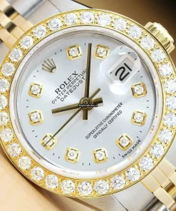 Luxury Replicas Rolex Lady-datejust 6917 Caliber 2030 Automatic Movement 26mm Steel Case Womens Watch