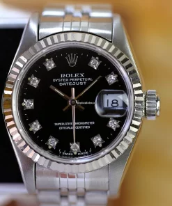 Top Replica Rolex Lady-datejust 69174 Caliber 2135 Automatic Movement 26mm Steel Case Womens Watch