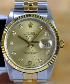 Distinctive Replica Rolex Datejust 16233 Caliber 3135 Automatic Movement 36mm Gold/steel Case Mens/unisex Watch