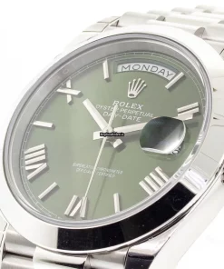 Fabulous Fake Rolex Day-date 40 228206 Caliber 3255 Automatic Movement 40mm Platinum Case Mens/unisex Watch