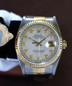 Best Replica Rolex Datejust 16233 Caliber 3135 Automatic Movement 36mm Gold/steel Case Mens/unisex Watch