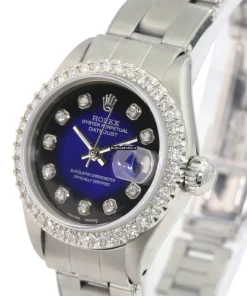 Inexpensive Replica Rolex Datejust Caliber 2135 Automatic Movement 26mm Steel Case Womens Watch