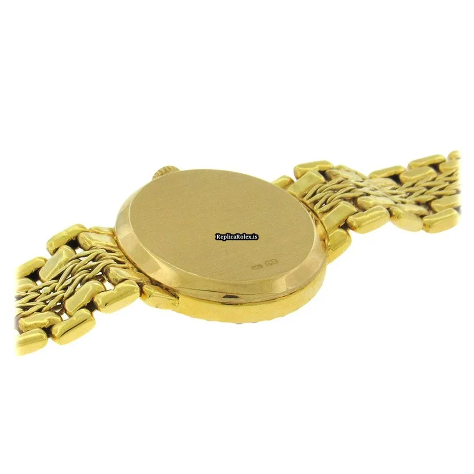 Trustworthy Replica Rolex Cellini 4436 Caliber 1600 Manual Winding Movement 25x23mm Yellow Gold Case Womens Watch - Image 5